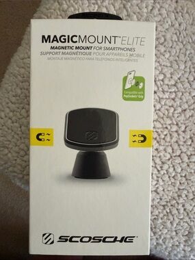 Scosche MagicMount Elite Magnetic Car Mount - Black